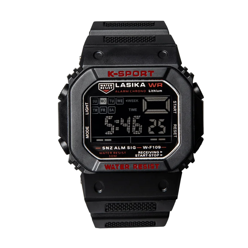 Waterproof Analog Digital Sport Watch Waterproof Chronograph Stopwatch Daily Alarm children watch