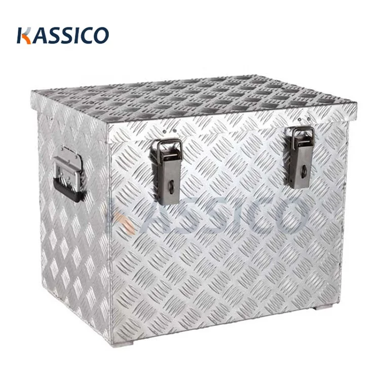 Customized Aluminum Welded Tool Box For Truck Bed UTE Pickup Camper Trailer