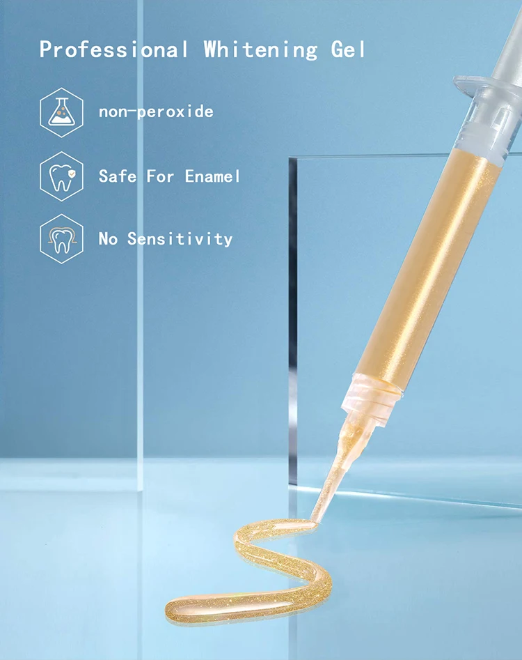 New Formulation 24k Gold Teeth Whitening Gel Carbamide Peroxide 35% Private Label Teeth whitening gel