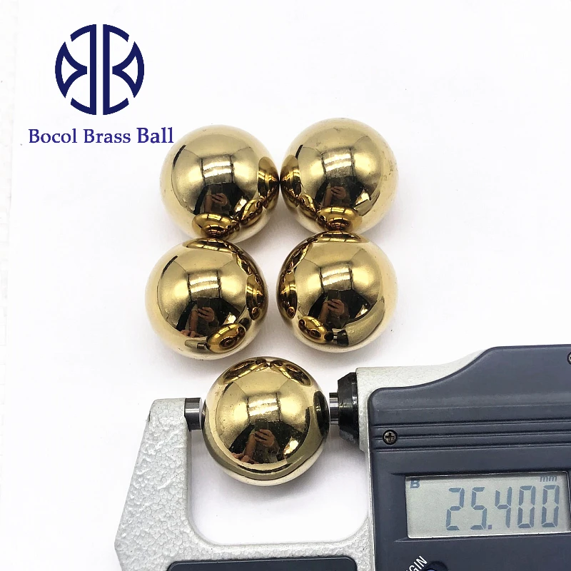 Декоративный Твердый латунный шар для украшения