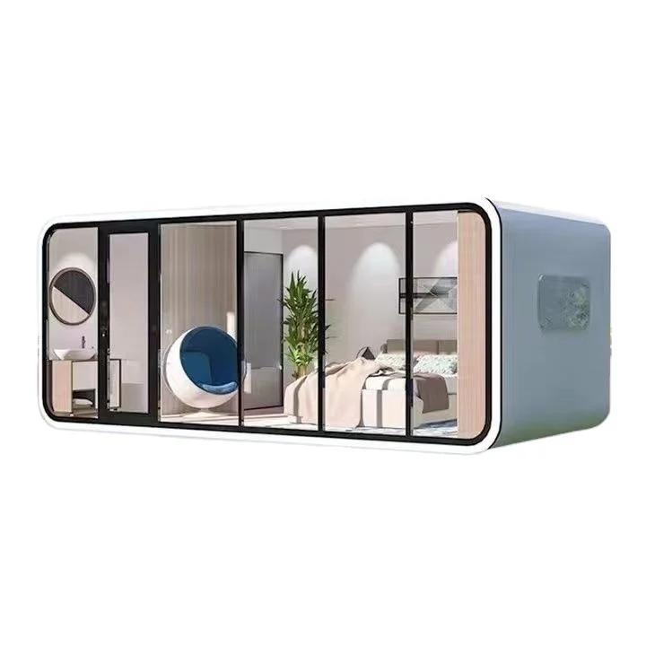 Creative mobile homestay Alien concept spaceship Outdoor integrated house Sunroom Space capsule
