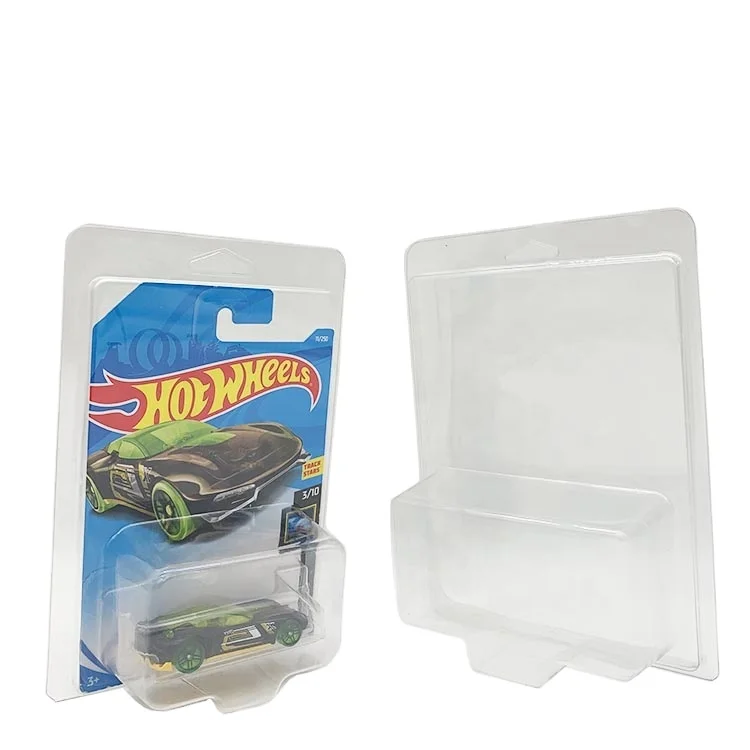 Blister display pack hot wheels plastic protector clamshell case blister packs