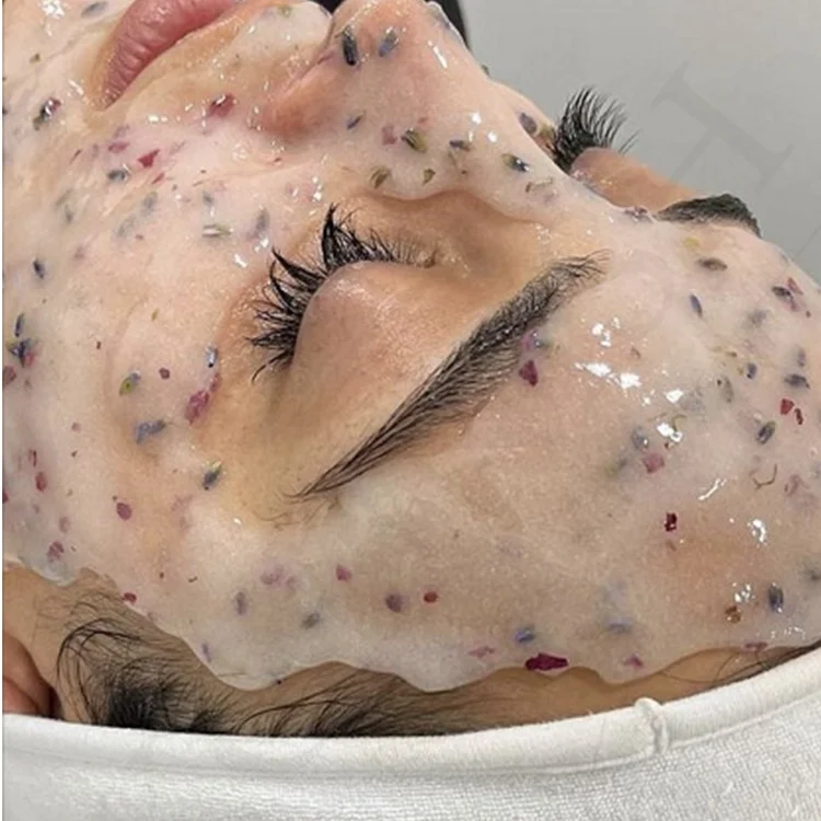 Spa Korean Skin Care Face & Body Fruit Powder Peel Off Facemask Pearl Skincare Collagen Hydro Jelly Facial Beauty Mask