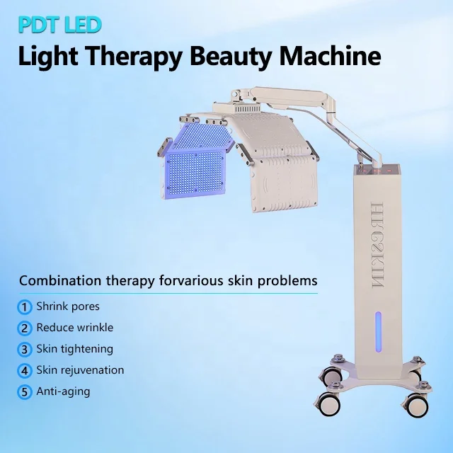 2024 new PDT red light therapy device photorejuvenation technology lifting facial skin led light therapy machine for salon