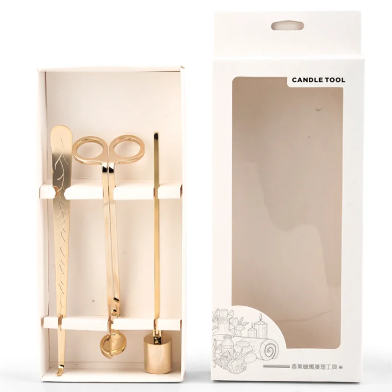 3-pieces Sell Well High Quality Candle Care Kit Set Household Candle Accessory Set