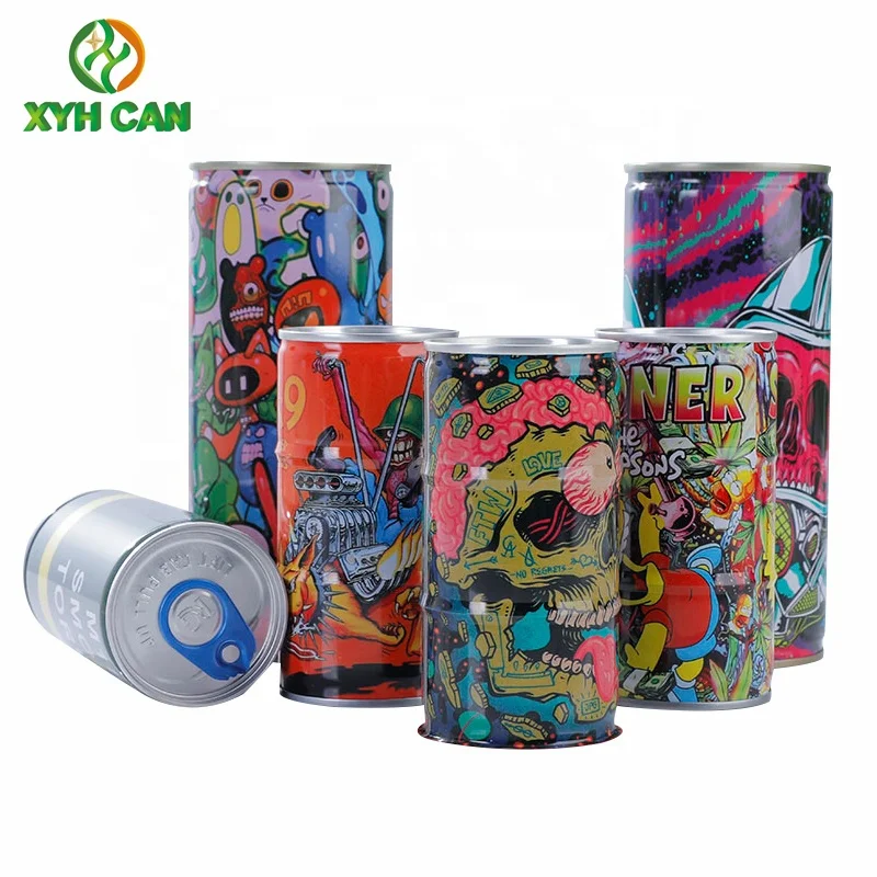 Factory Price Mini Portable Lighter Cans for Family Party Barbecue Restaurant Customized Empty Cans for drink clothing