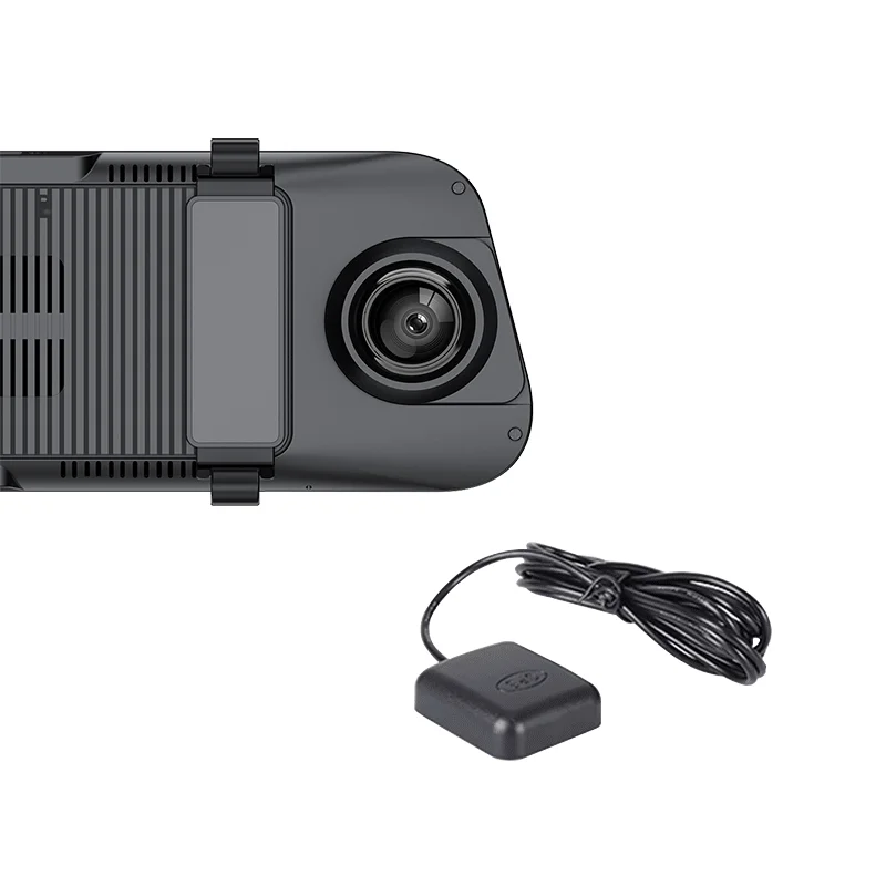 
2021 dual lens reverse parking remote monitor android dvr wifi dash cam 2k hd 1080p car mirror dvr with gps tracking system 