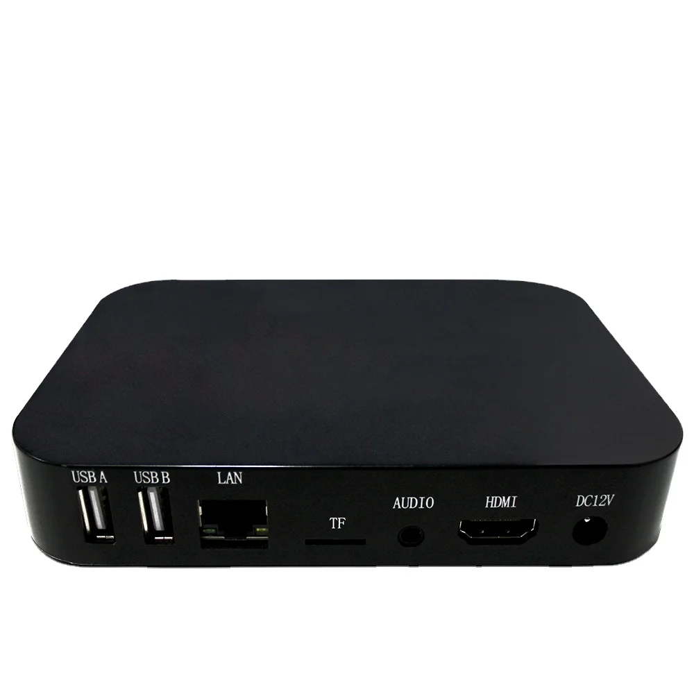 TISMART most popular full HD 1080P advertising media player android digital signage box