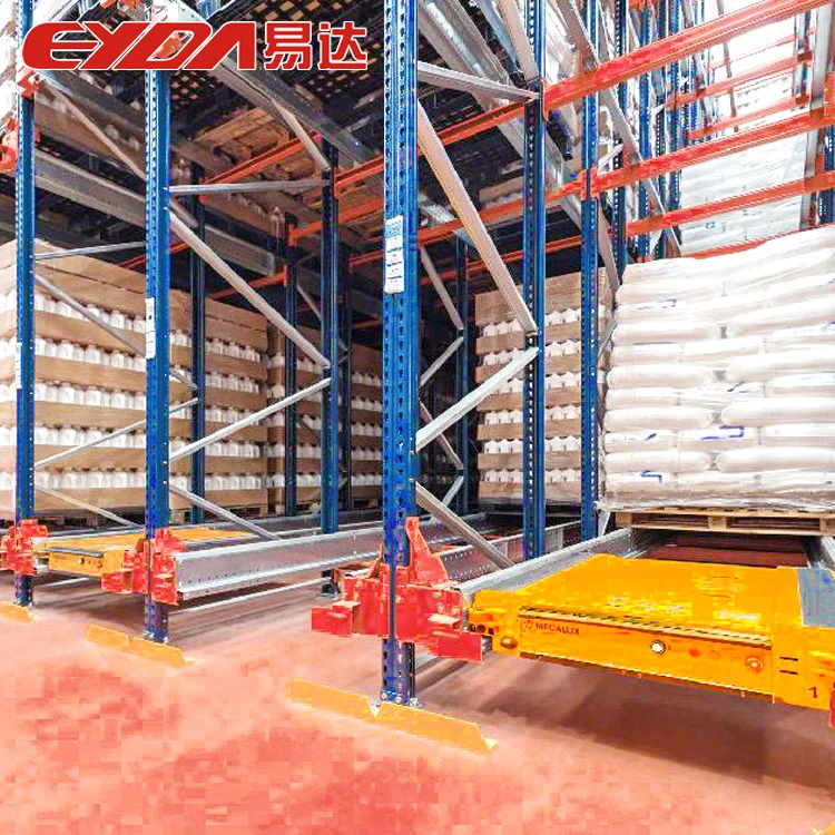 Hot Sale Automated Warehouse Storage System Pallet Runner Radio Shuttle Rack Cold Storage Racking System