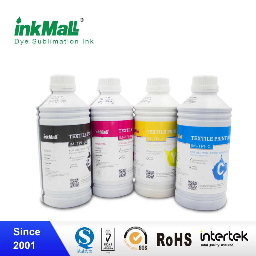 InkMall sublinova tinta dye sublimation ink for digital textile printing