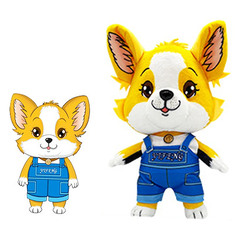 Factory wholesale high quality custom soft stuffed blue water drop baby plush toy