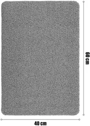 Non Slip Bath Mats Loofah Shower Mat  with Loofah Effect Comfort Bathtub Mats with Drain  PVC