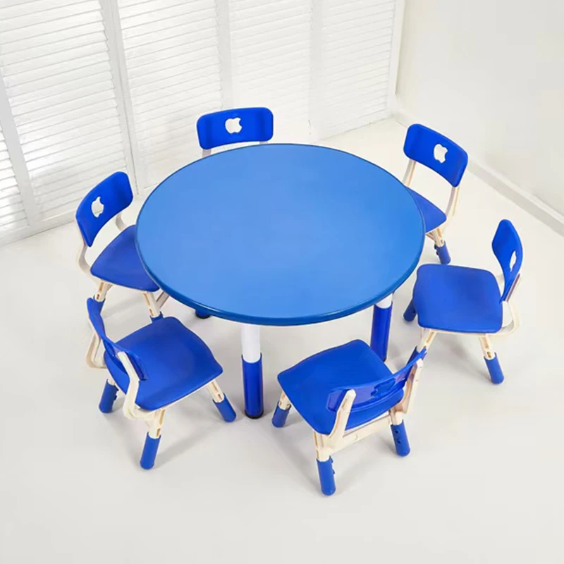 Wood Table Preschool Furniture Kindergarten Baby Table And Chair Be Adjustable Kids Chair And Table For Events