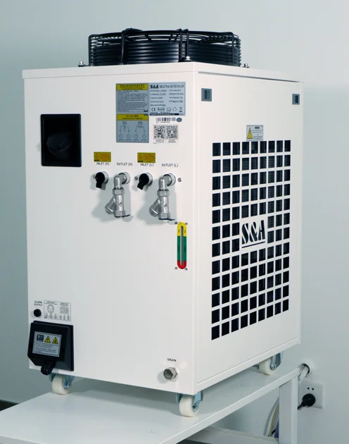 Industrial Water Chiller S&A CWFL 8000 12000 For Fiber Laser Cooling To Improve Working Life And Cutting Accuracy
