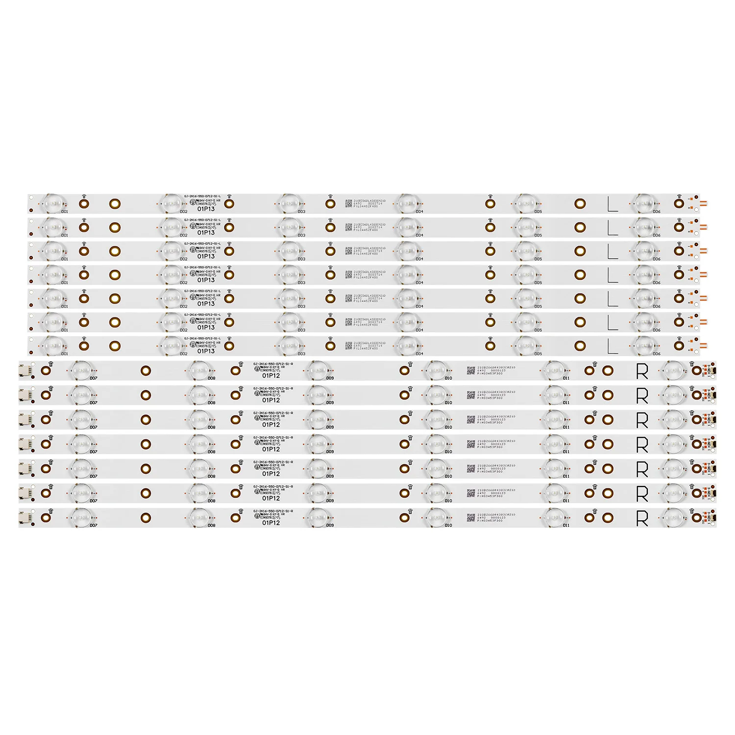 XS-645 оптовая продажа с фабрики светодиодная подсветка для Sony Kdl-55w650d Gj-2k16-550-d712-s1-r L Tpt550f2 Fhbn20.k 01p13 01p12 01n3 0/29