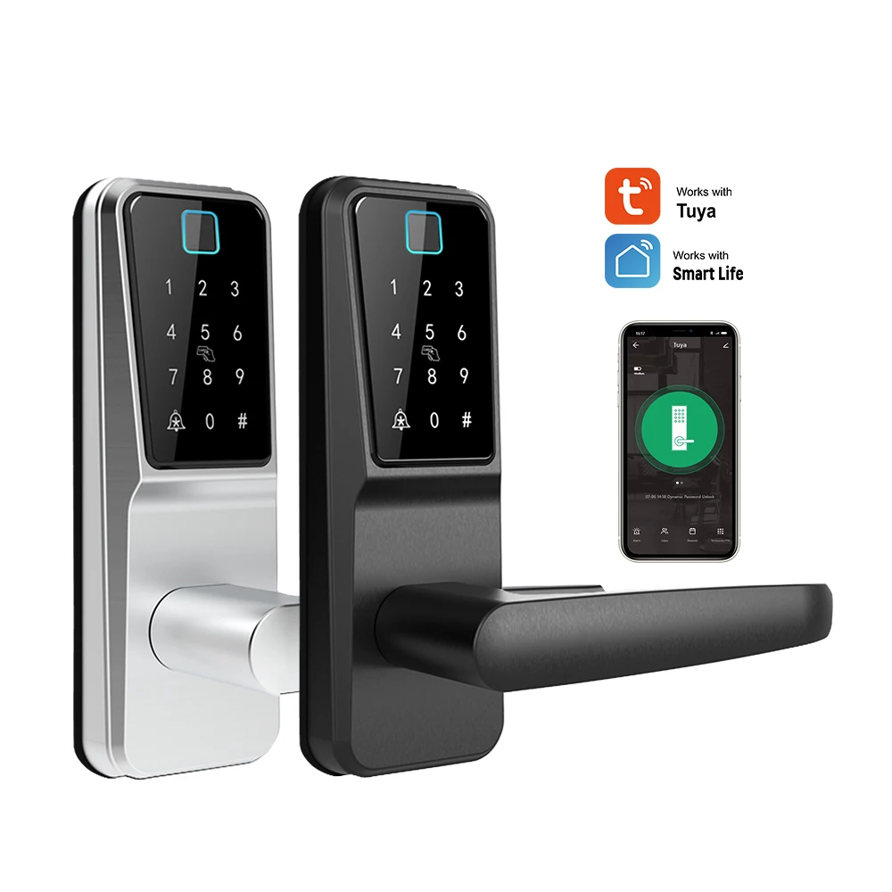 Умный электронный замок с Wi-Fi и приложением Tuya Smart Life