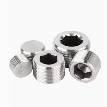 Internal Drive Pipe Plugs Conical Thread Internal Hexagonal Plugs DIN 906
