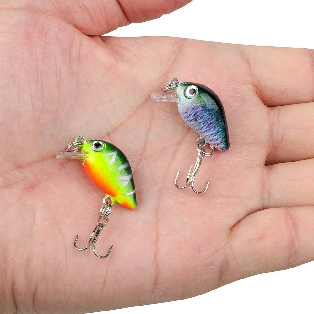 Fishing Lures Crankbaits Set Hard Bait Vib Lure Topwater Lures with Treble Hook Life-Like Swimbait Fishing Bait