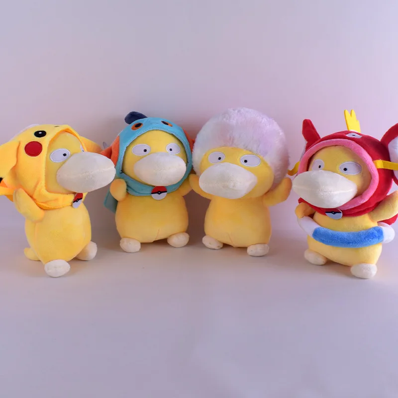 Allogogo 8 Inches Poke Mon Toy Wholesale Kawaii Soft Poke Mon Cartoon Lovely Elf Pika-chu Peluche Poke Plush Kids Gift