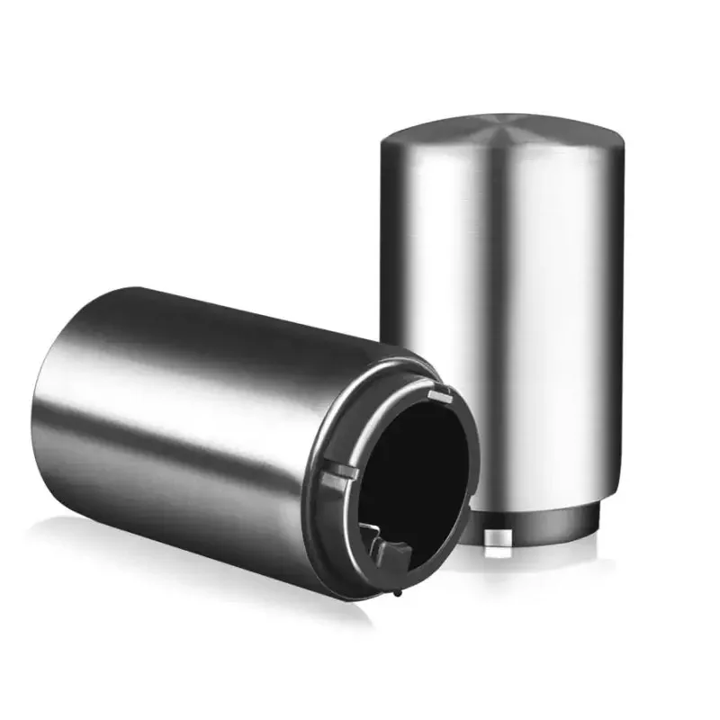 
Изготовленный На Заказ нержавеющего металла сталь пива открывалка пуш-ап автоматическая открывалка для бутылок/abridor де garrafa atomatico 