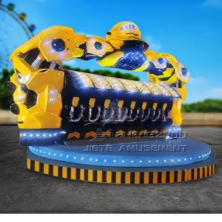 Extreme Carnival Rides Amusement Park 360 Degree Rotation Thrilling Mechanical Combat For Adult