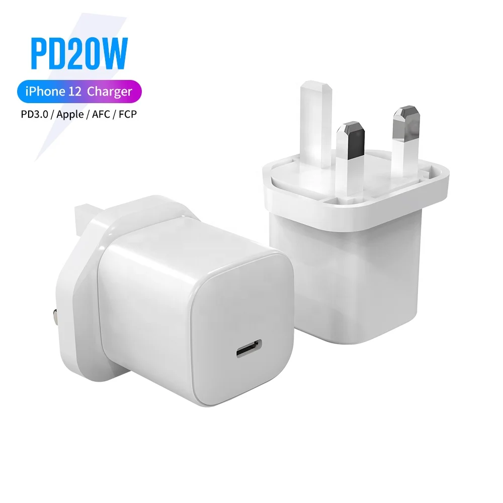 Популярная продукция 2020, портативное зарядное устройство PD20W Type c для мобильного телефона, быстрая зарядка 20 Вт для iPhone12/Samsung