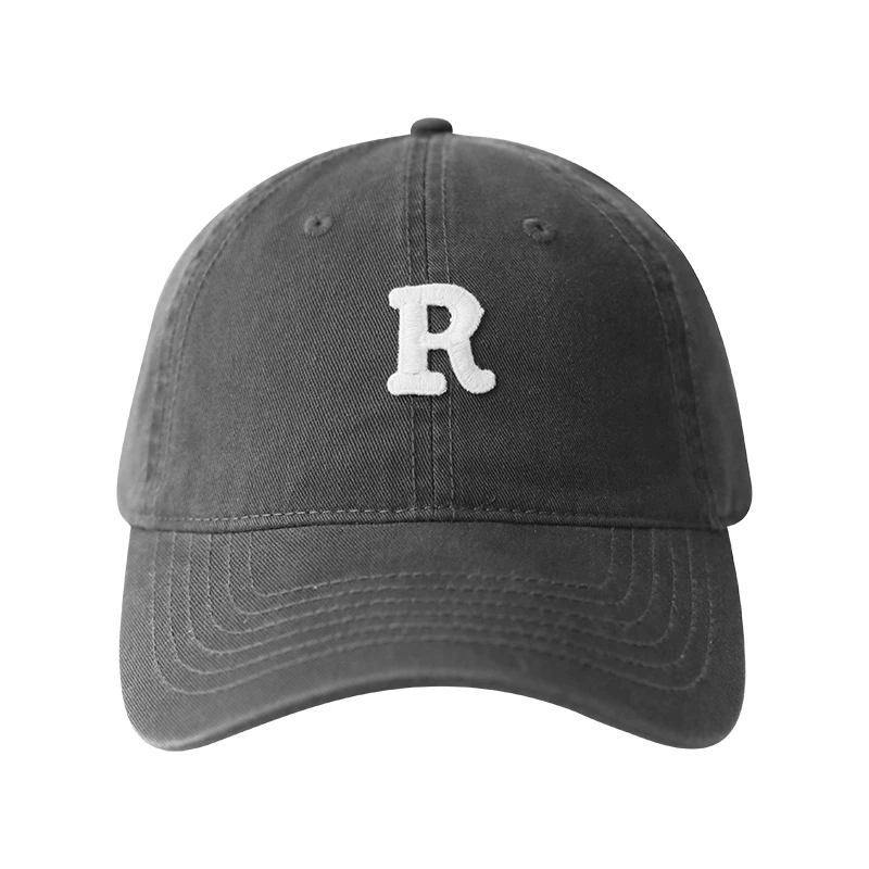 2023 Latest Personalized Gray String Bucket Hats Thermal Knit Beanie Hat Sport Baseball Cap With Custom Embroidered