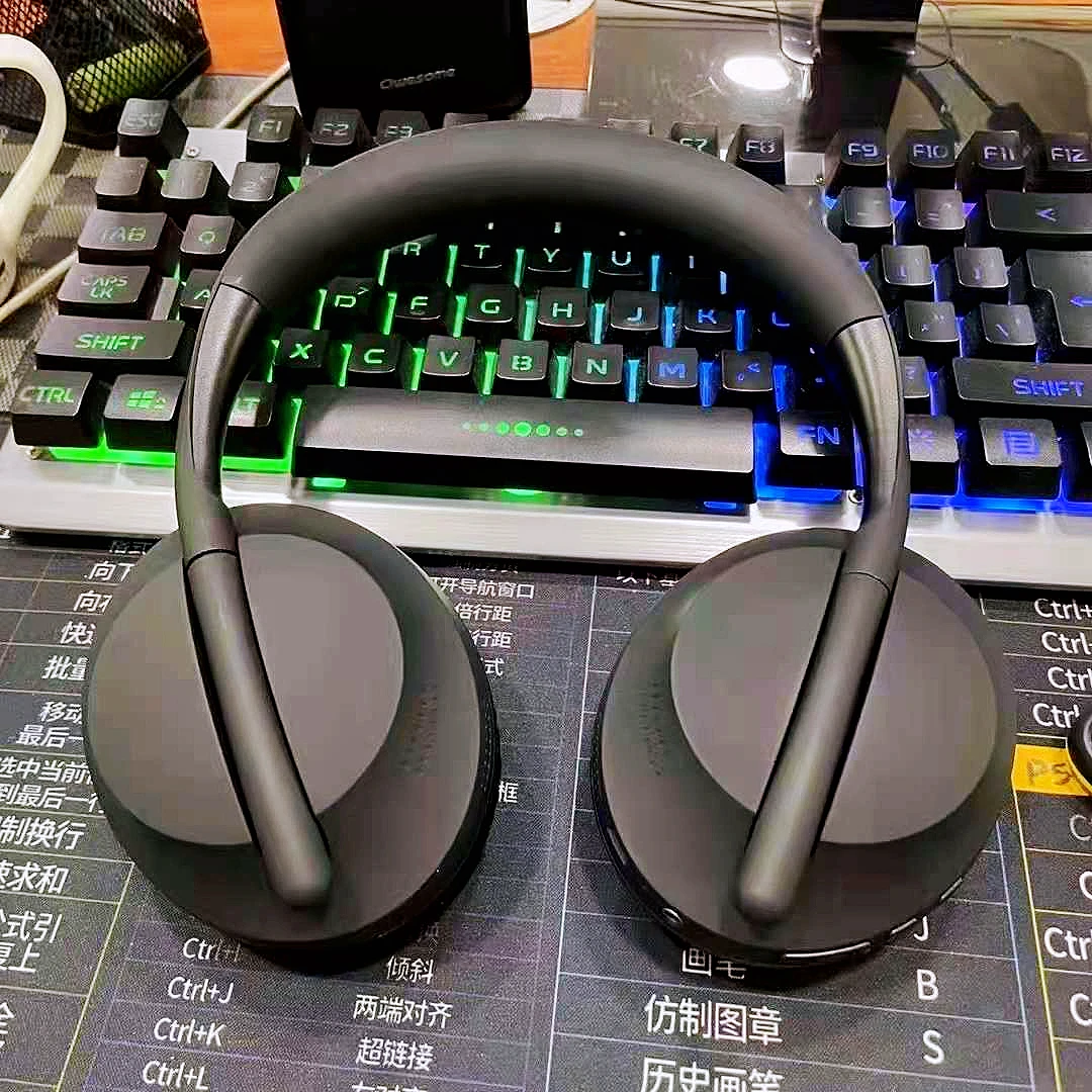 High Qual Bosee Noise-cancelling Headphones 700 Blue Tooth Headset Wireless Headset With Built-in Microphone For Gaming Headset
