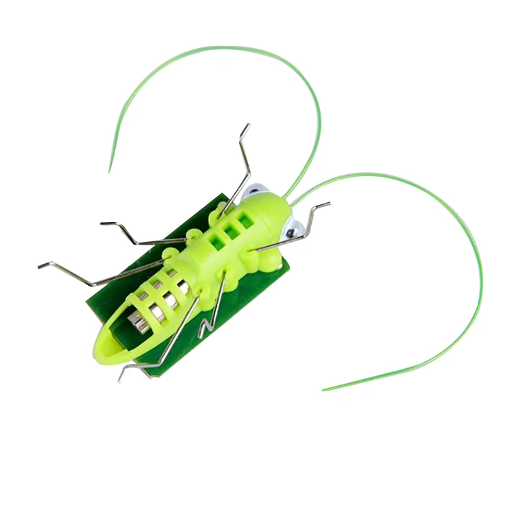 Solar Power Grasshopper Robot Toy Educational Outdoor Baby Toys Gifts Green Energy Solar Power Toys for Kids