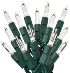 Amazon Hot Sell 100 Led 5.5m Pvc Rubber Led String Lights  For Christmas Xmas Tree Wedding Party Decorations Holiday Outdoor