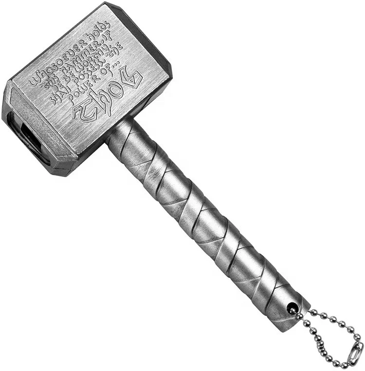 Customized blank hot selling thor hammer shaped beer bottle opener with magnet