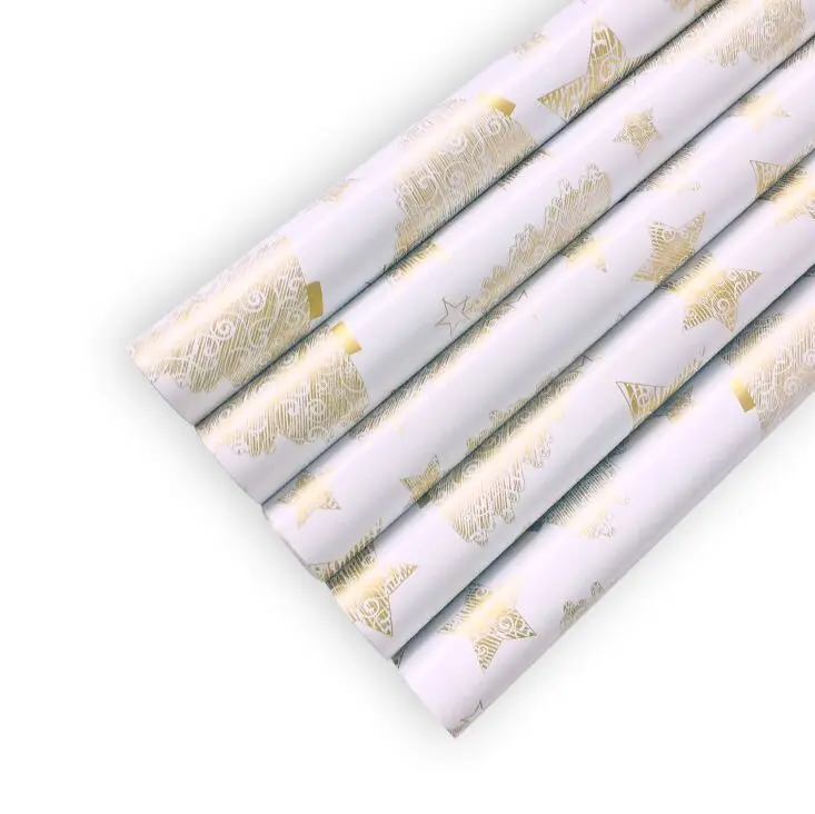 China Wholesale Luxury Custom Printed Bouquet Gift Wrapping Paper Flower Wrapping Paper Roll For Packaging