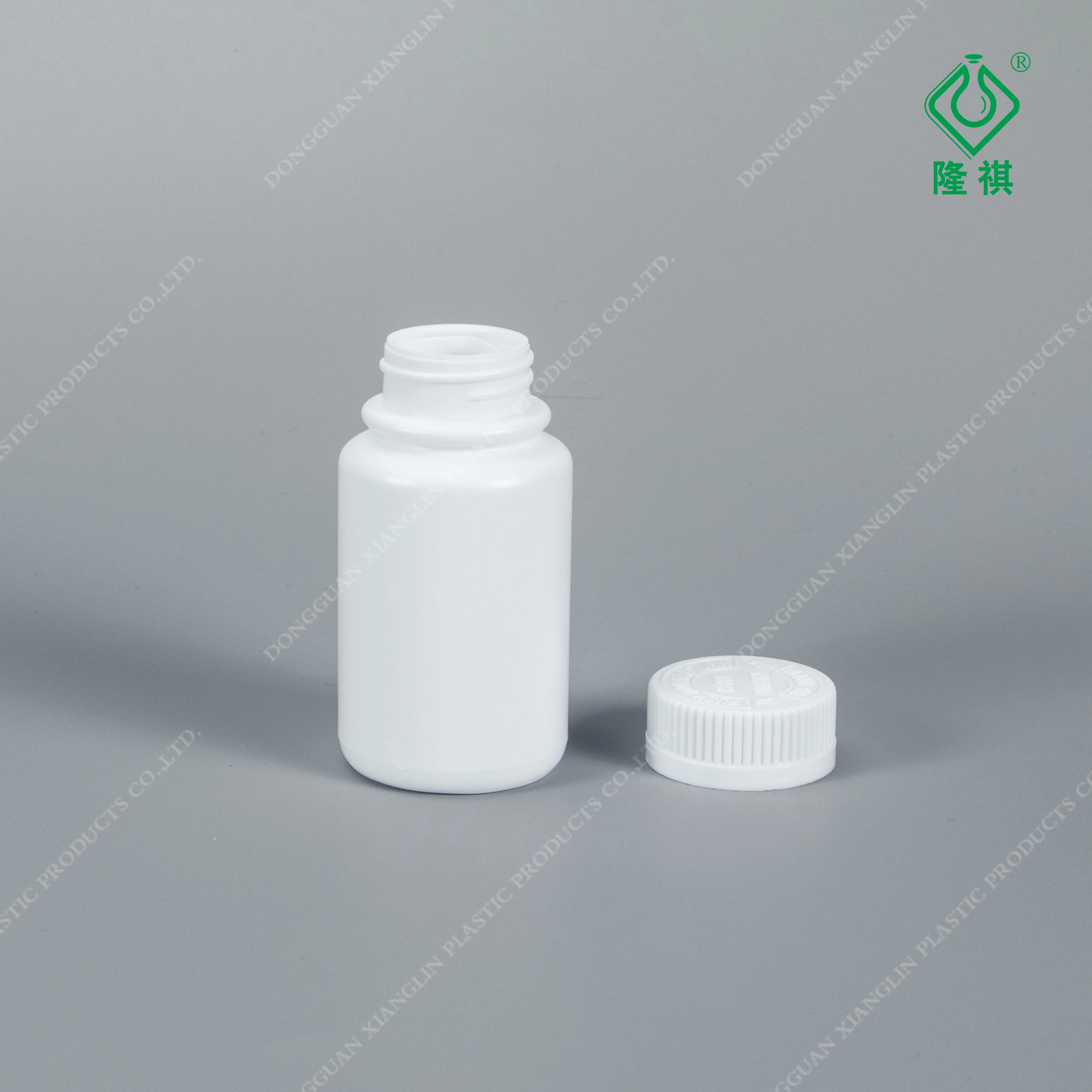 150ml White HDPE Plastic Pills Container Capsules Bottle
