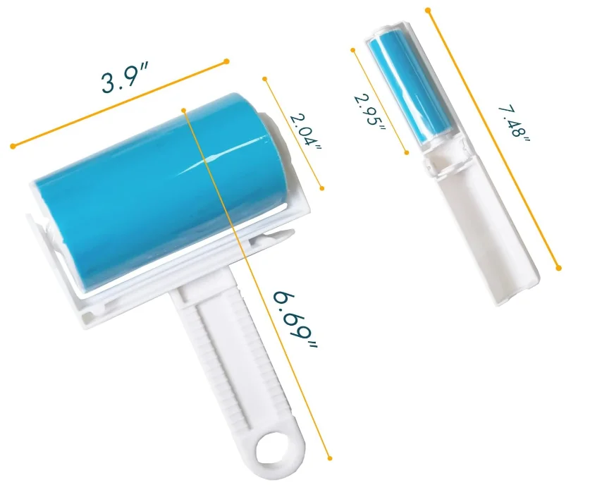 Reusable Washable Travel Dust Picker Cleaner Remover Brush for Clothes Pet Hair Debris