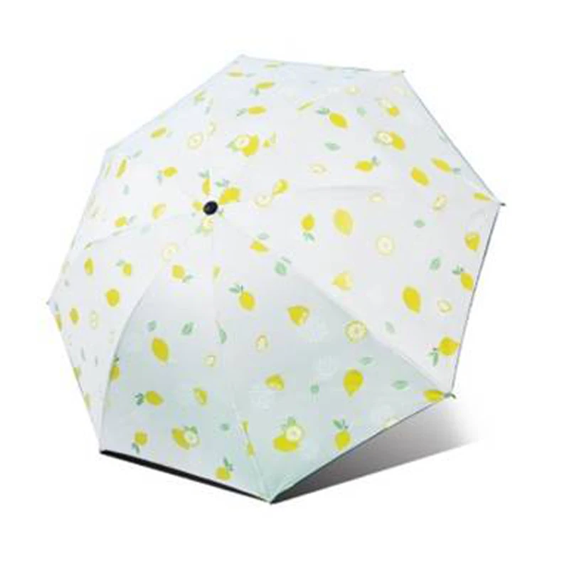 Foska Full Automatic Anti Ultraviolet Sunscreen Umbrella Portable Sunny Umbrella Ultraviolet Three Fold Umbrella For The Rain