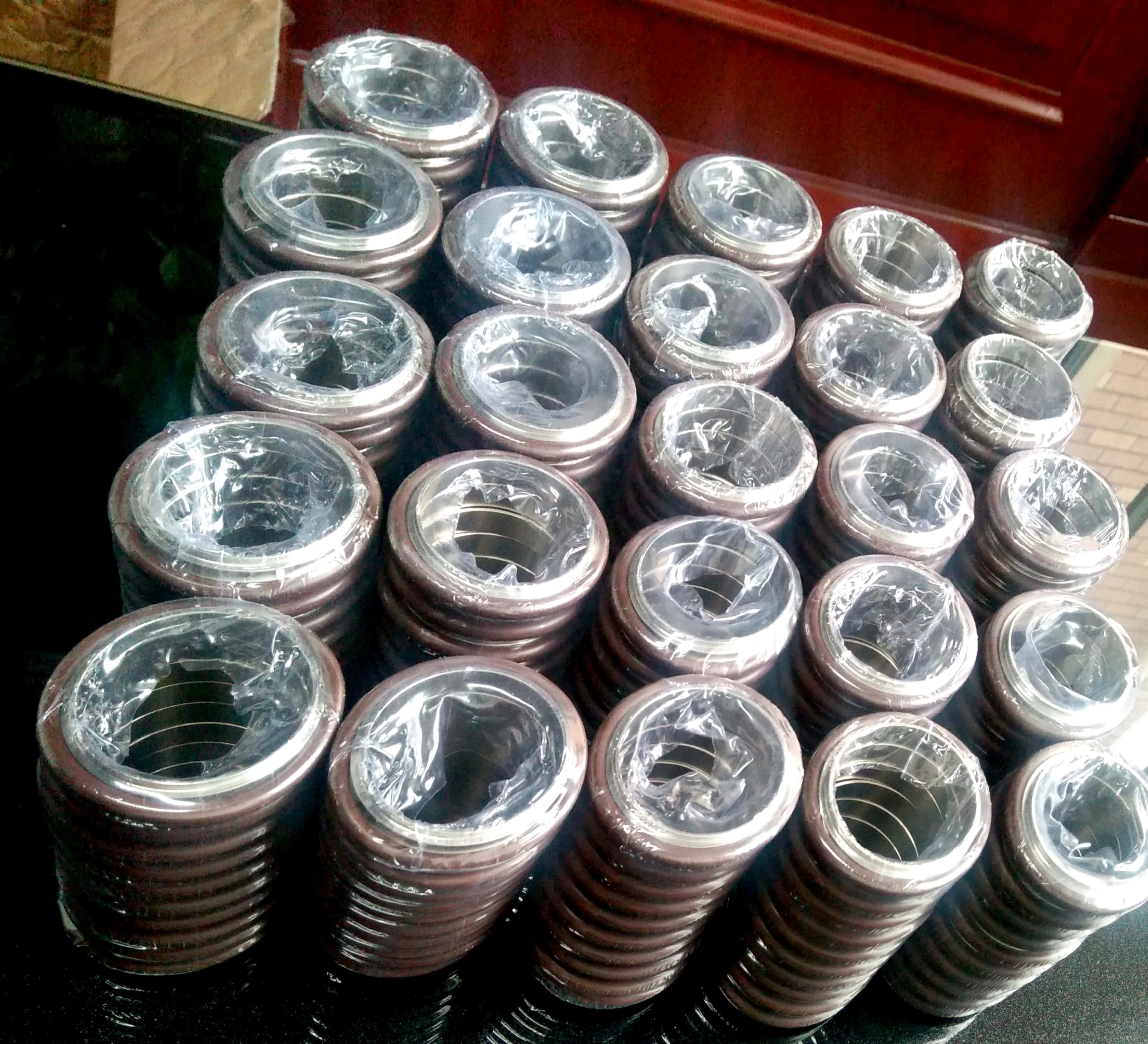 Vacuum KF SS304 centering ring quick clamp pipe fittings clamp on pipe fittings