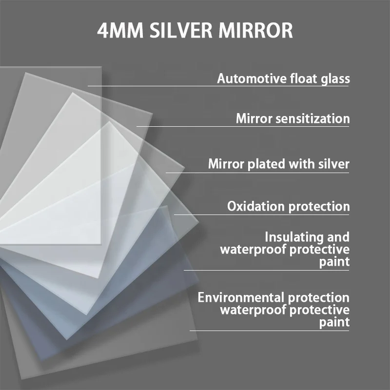 
Modern Toilet Furniture Living Room Dining Room Wall Mounted Stainless Steel Bathroom Mirrored Cabinet 