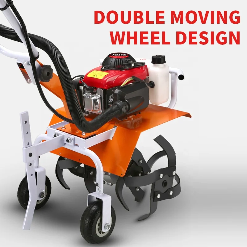 Agricultural Machinery Farm Hand Push Two Stroke or Four Stroke Mini Cultivator Tiller