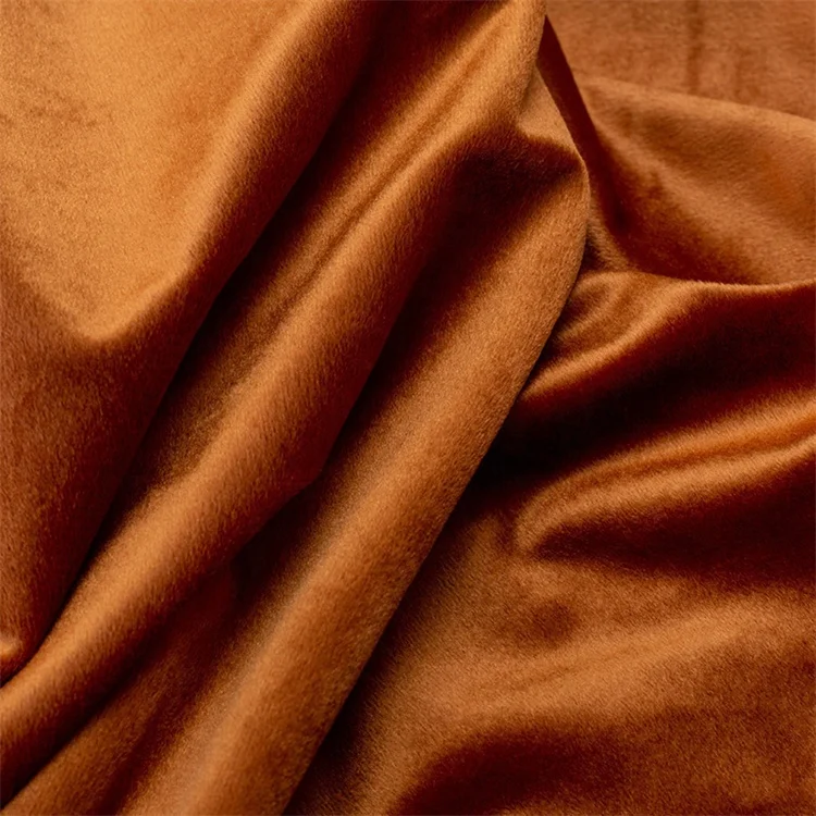 Sofa fabric solid and multicolor Dutch velvet  fabr ic high grade fabric non-fading soft and comfortable decoration fabric