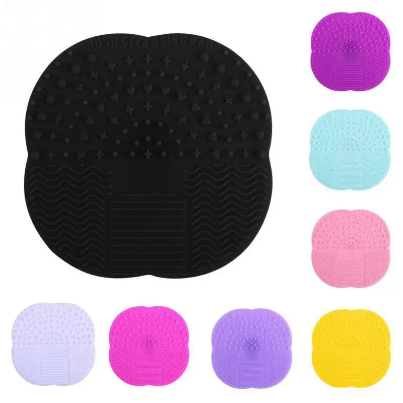 Hot Selling Beauty Tools Cleaning Scrubbing Pad Washing Tools Silicone Make Up Cleaning Brush Scrubber Pad with Suction Cup