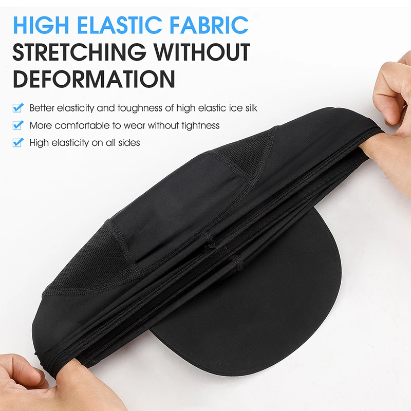 WEST BIKING Wholesale Cycling & Mountaineering Caps Moter Cycle Mask 2 Hole Balaclava Personalizada Hats With Custom Logo