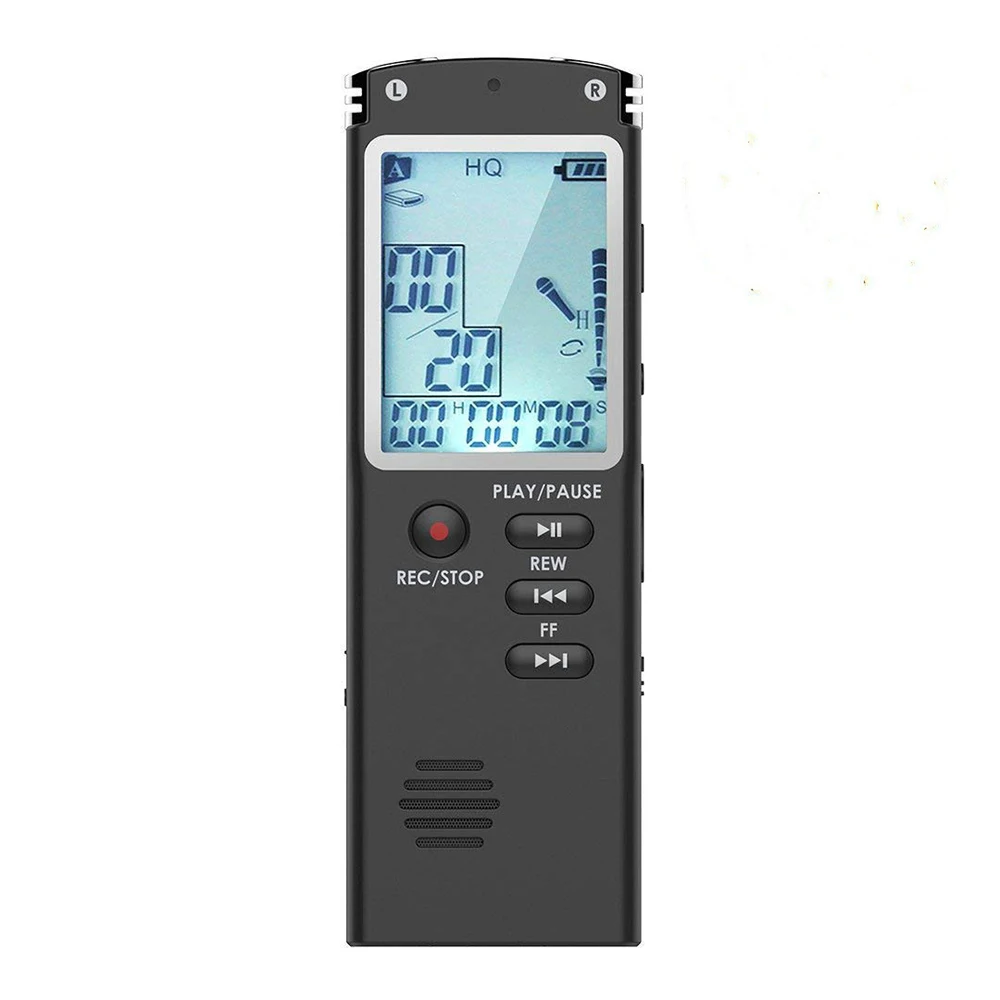 Wholesale 8/16/32GB Digital Voice Recorder Rechargeable Audio Sound Dictaphone MP3 Player Recording Pen