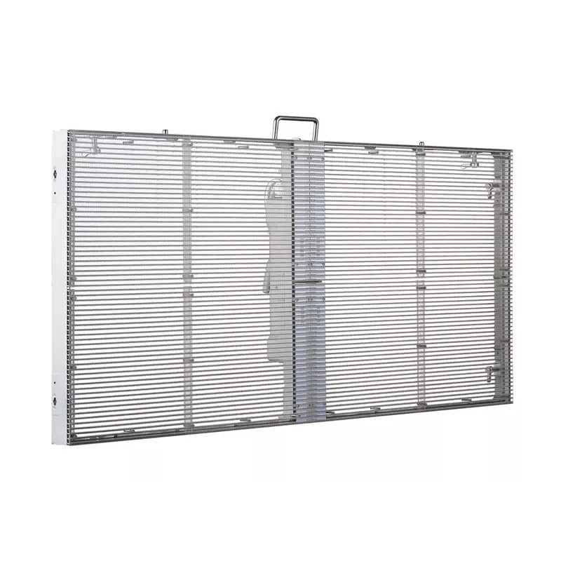 P20 Turkey Adhesive Led Display Ultra-thin Led Screen for Glass Window Wall outdoor transparent  LED Display Solution