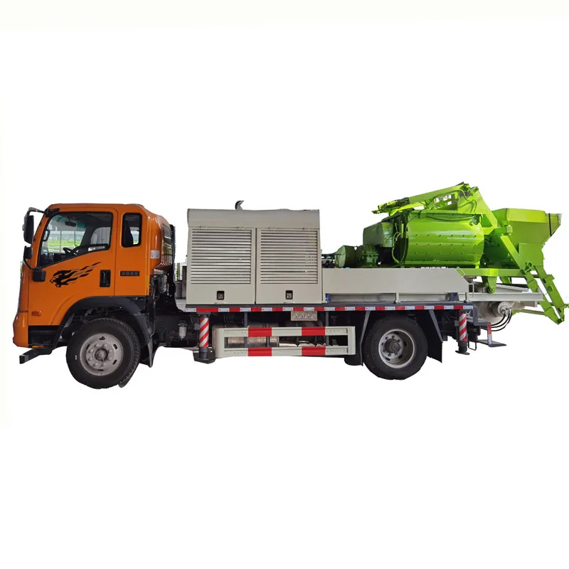 Прочный гидравлический шасси Dongfeng Weichai дизельный двигатель используемый для городских высотных зданий бетононасос грузовик из Индонезии
