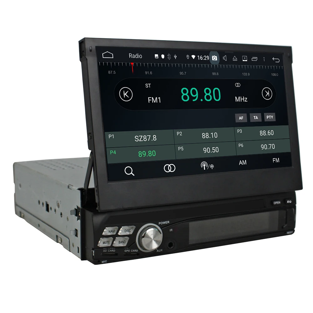 
KD-8600 Factory OEM android system car audio video player Screen universal model Auto GPS radio with build in DSP function 