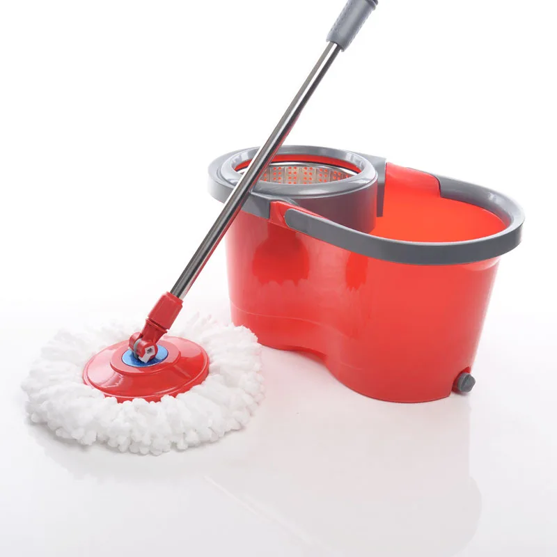 Hot Selling Spining Microfiber Magic 360 Cotton Rotated Basket Spinning Mopping Cleaner Products Cleaning Materials Mop For Home