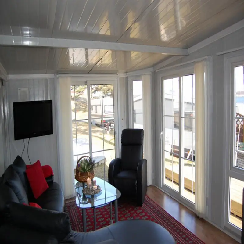 sheds storage outdoor tiny prebuilt  portable steel frame structure flatpack folding container homes two story luxury villa mode