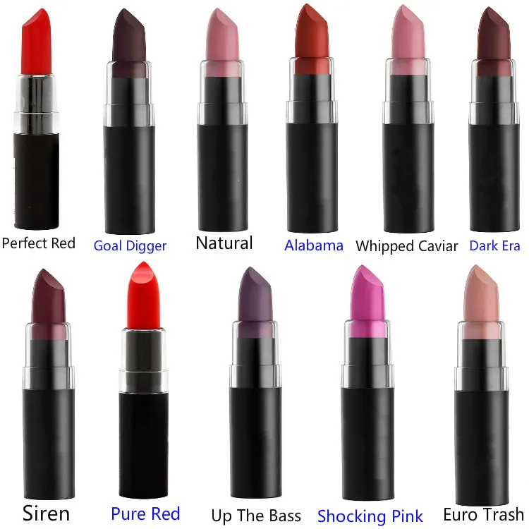 
MSLA Low Moq Oem Private Label Waterproof Long Lasting Organic Vegan Nyx Matte Nude Lipstick Cosmetics Makeup Own Brand Custom 