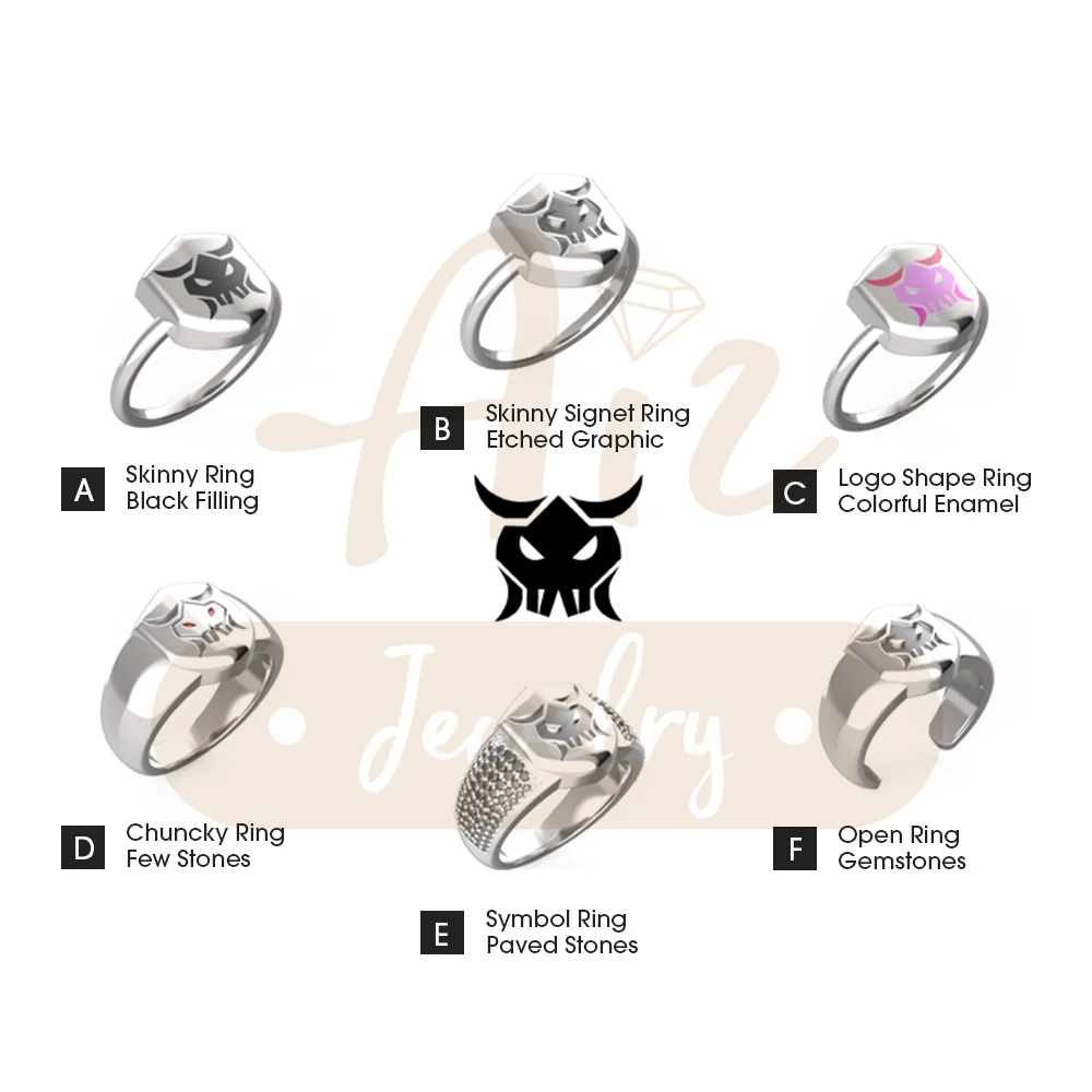 Aiz ODM Private Design Signet Engraved Ring 14K Solid Gold Ring With Natural Stone Jewelry Manufacturer Custom Jewelry