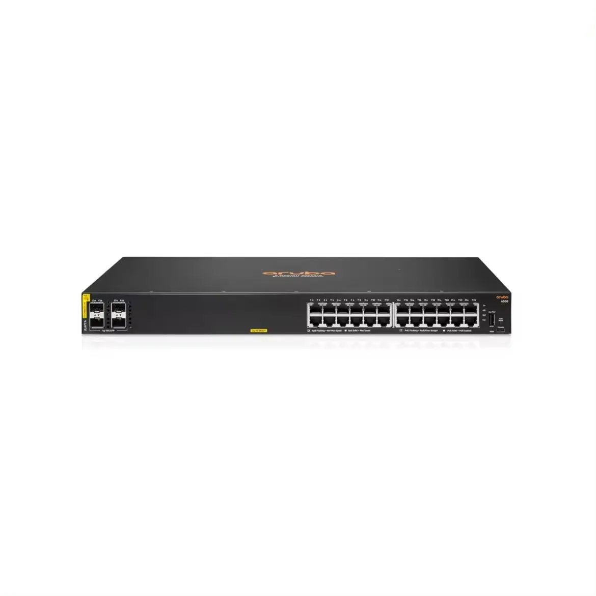 Arubas JL678A  Aruba  CX 6100 Switch Series 24G 4SFP+ 24 port poe gigabit ethernet Networking Switch JL678A